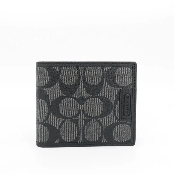 Coach Boxed 3 In 1 Wallet Gift Set Black OS - Picture 2 of 14